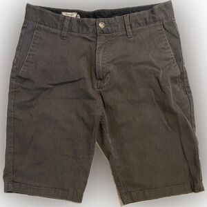 Volcom shorts, size 30, color gray
